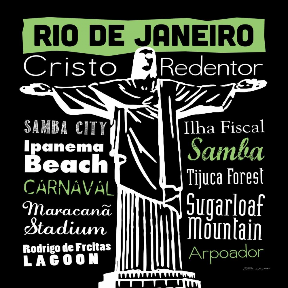Rio art print by Stephanie Marrott for $57.95 CAD