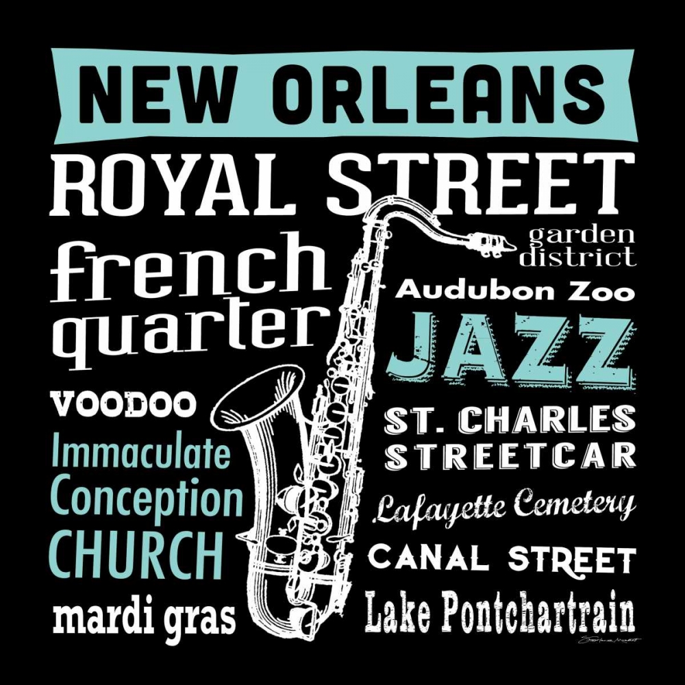 New Orleans art print by Stephanie Marrott for $57.95 CAD