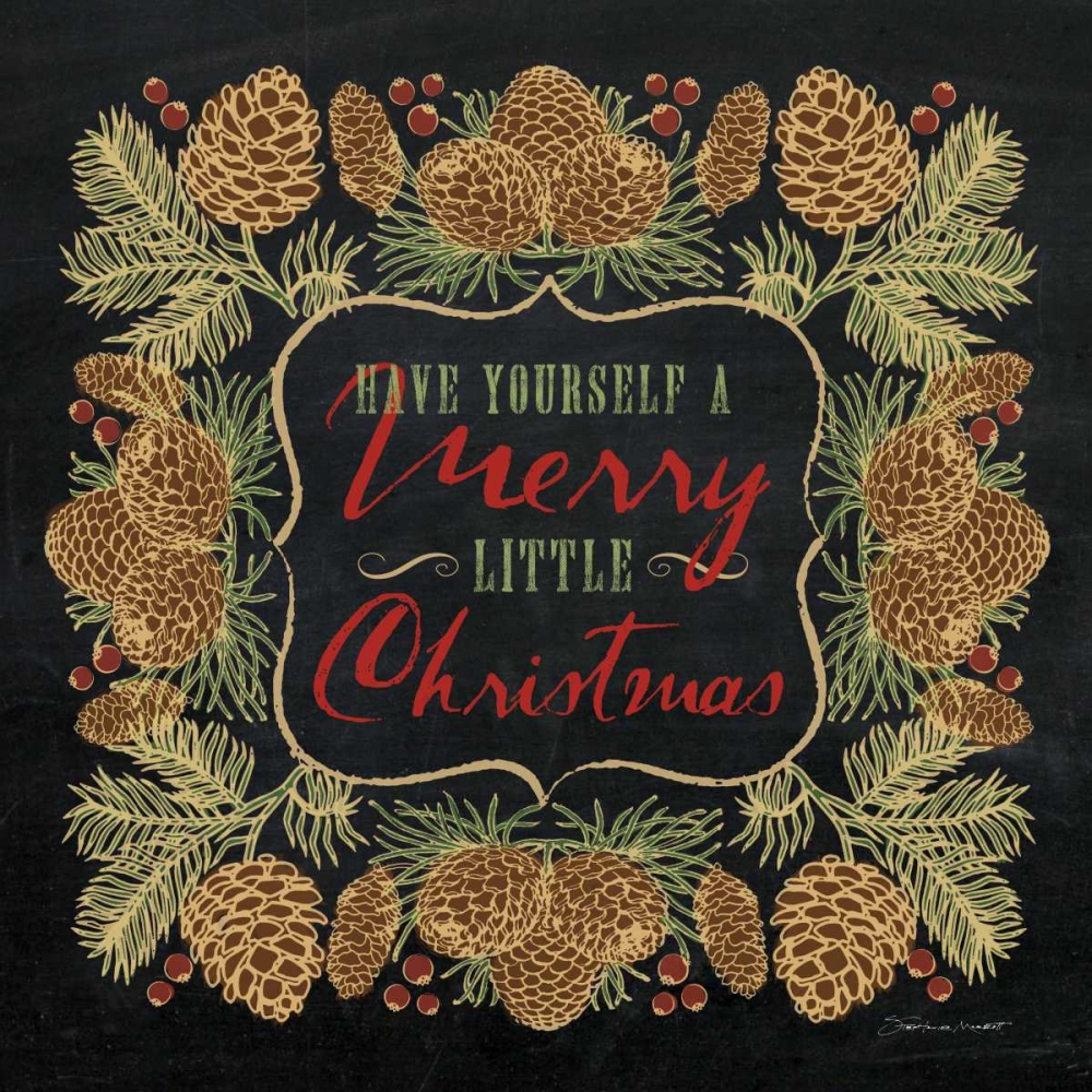 Merry Little Christmas art print by Stephanie Marrott for $57.95 CAD