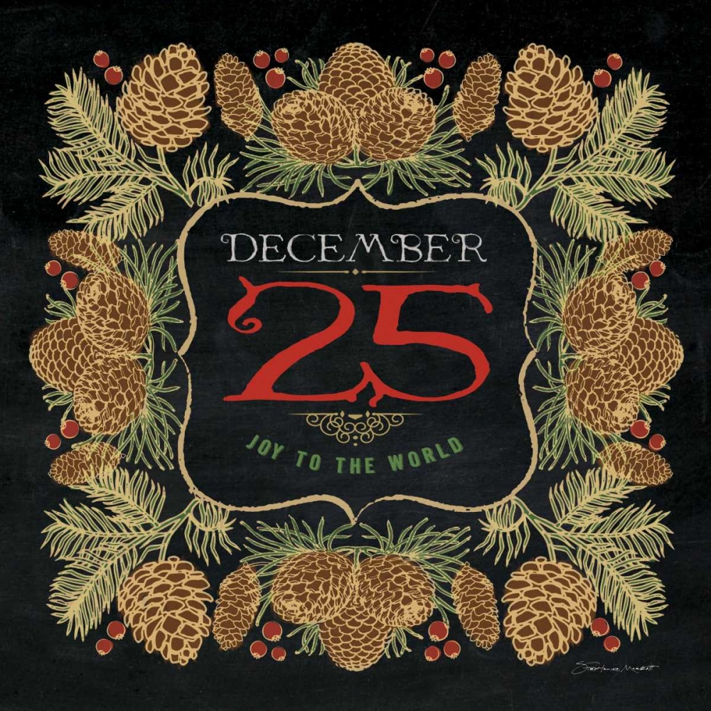 Dec. 25 Pine Frame art print by Stephanie Marrott for $57.95 CAD