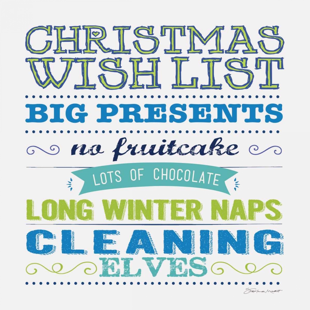 Wish List B art print by Stephanie Marrott for $57.95 CAD