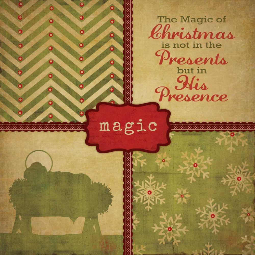 His Presence - Green art print by Stephanie Marrott for $57.95 CAD