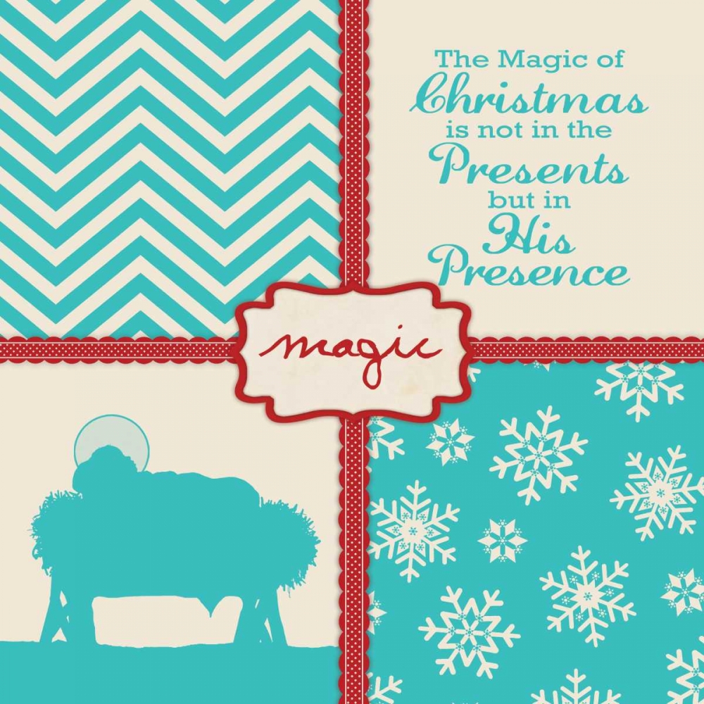 His Presence - Blue art print by Stephanie Marrott for $57.95 CAD