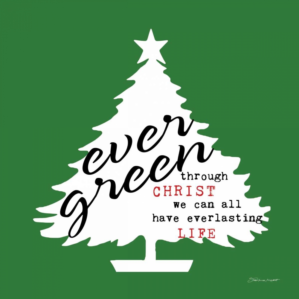 Everlasting - Green art print by Stephanie Marrott for $57.95 CAD