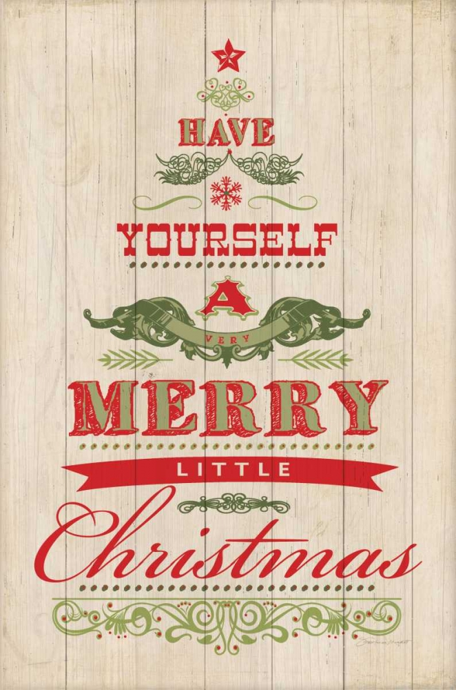 Merry Christmas art print by Stephanie Marrott for $57.95 CAD
