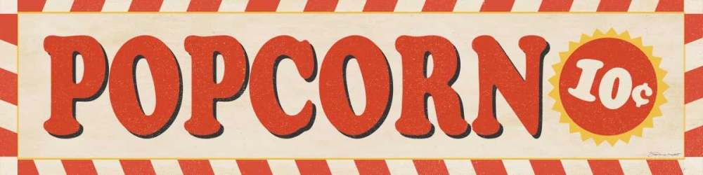 Popcorn art print by Stephanie Marrott for $57.95 CAD