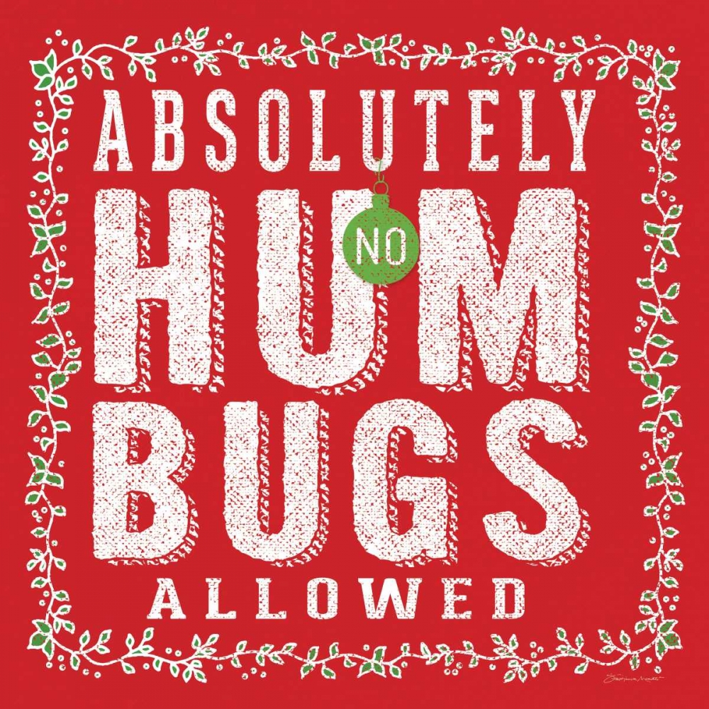 Hum Bug - White art print by Stephanie Marrott for $57.95 CAD