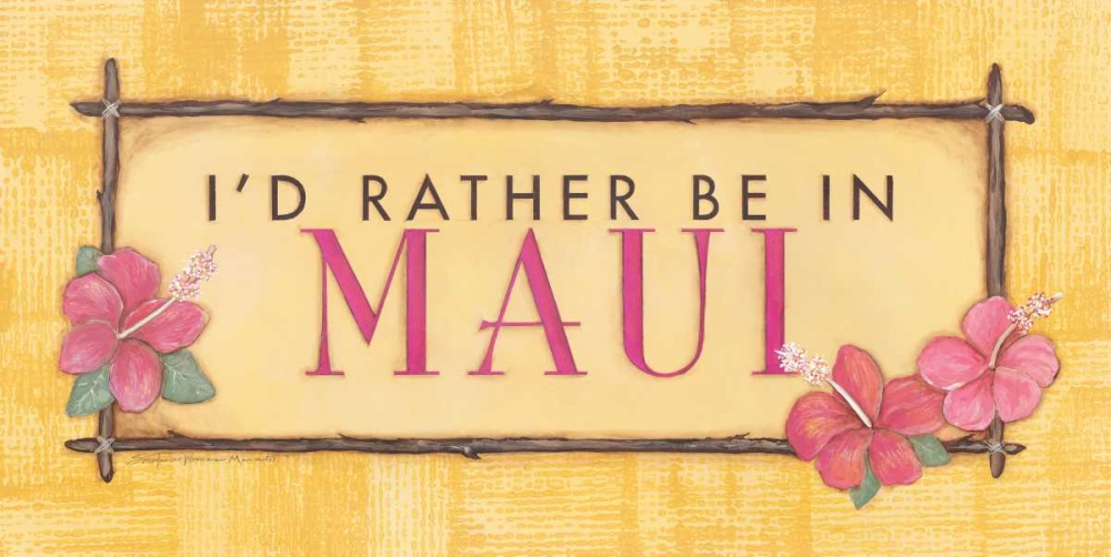 Maui art print by Stephanie Marrott for $57.95 CAD