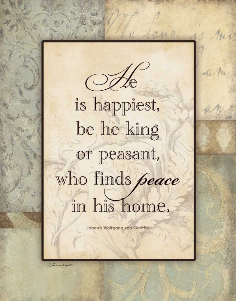 He Is Happiest art print by Stephanie Marrott for $57.95 CAD