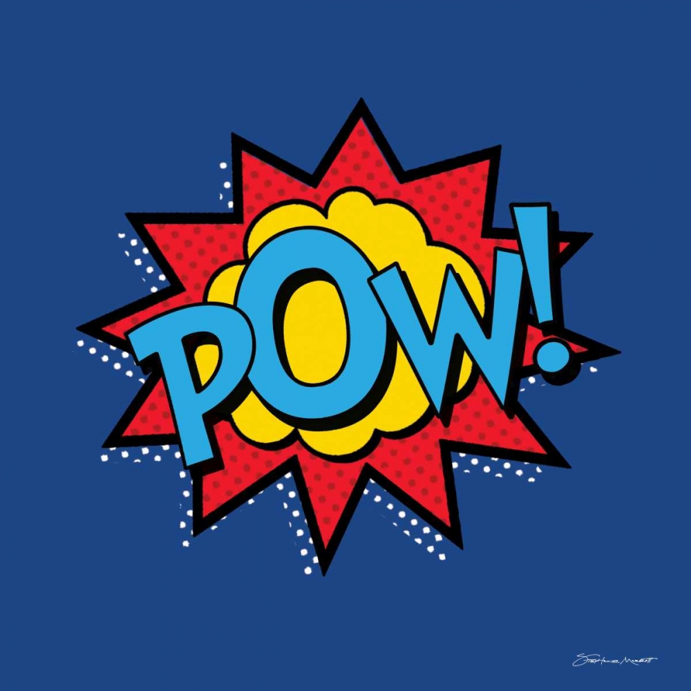 POW! art print by Stephanie Marrott for $57.95 CAD