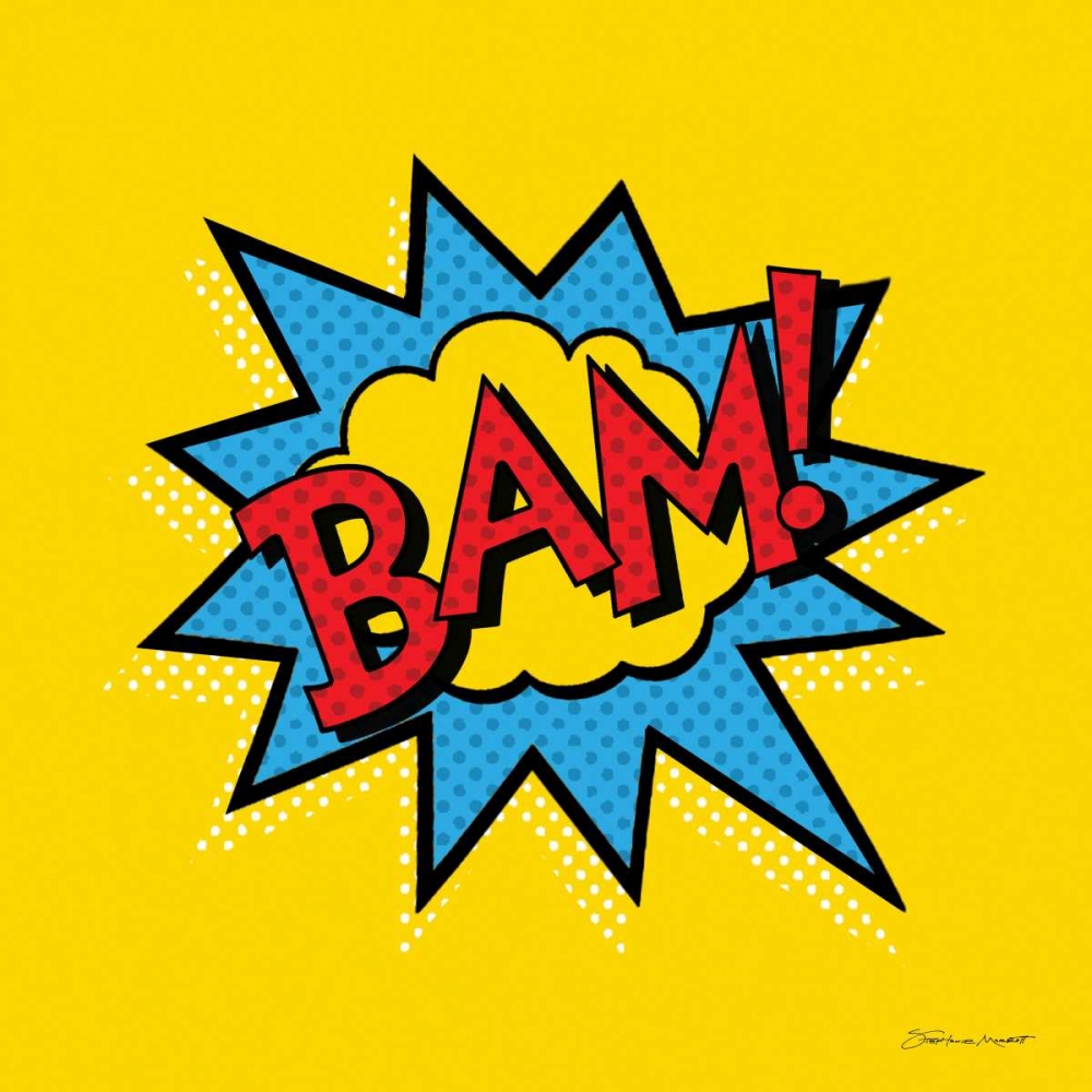 BAM! art print by Stephanie Marrott for $57.95 CAD