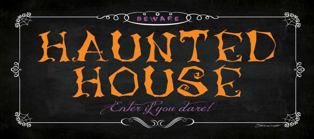 Haunted House art print by Stephanie Marrott for $57.95 CAD