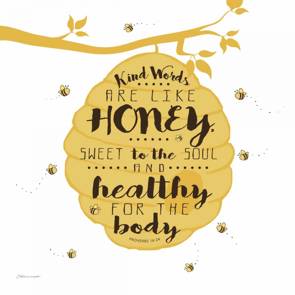 Kind Words art print by Stephanie Marrott for $57.95 CAD