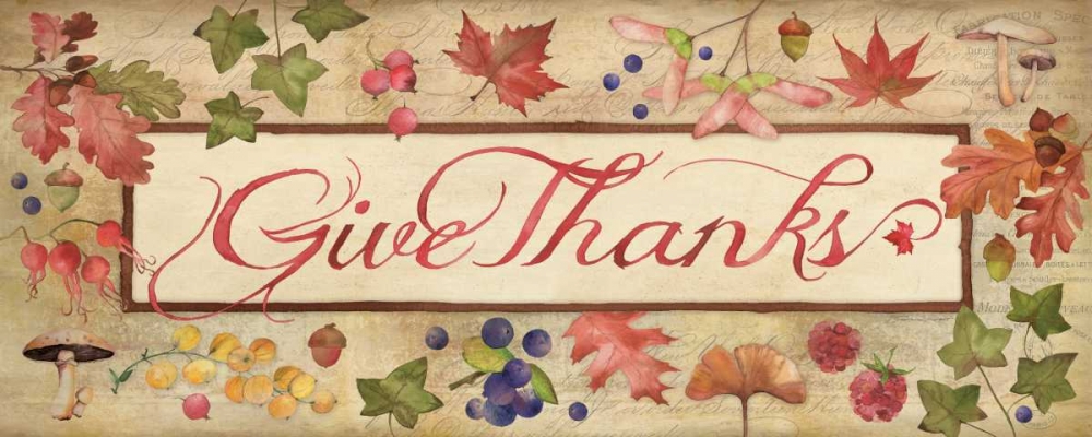 Give Thanks art print by Stephanie Marrott for $57.95 CAD