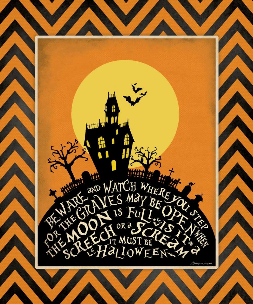 Beware art print by Stephanie Marrott for $57.95 CAD