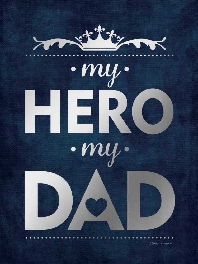 My Hero Silver art print by Stephanie Marrott for $57.95 CAD