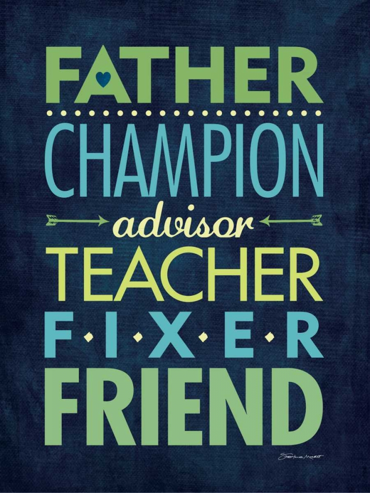 Father art print by Stephanie Marrott for $57.95 CAD