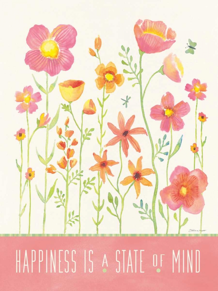 Happiness Garden art print by Stephanie Marrott for $57.95 CAD
