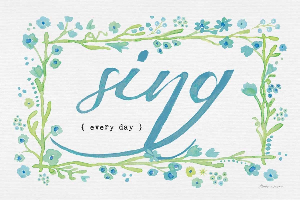 Sing art print by Stephanie Marrott for $57.95 CAD