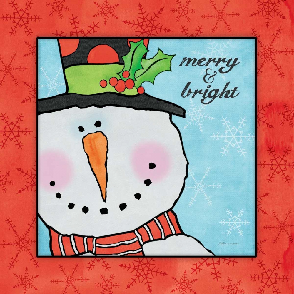 Merry and Bright art print by Stephanie Marrott for $57.95 CAD