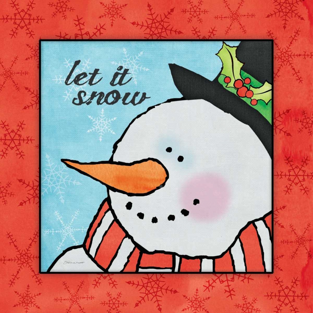 Let it Snow I art print by Stephanie Marrott for $57.95 CAD