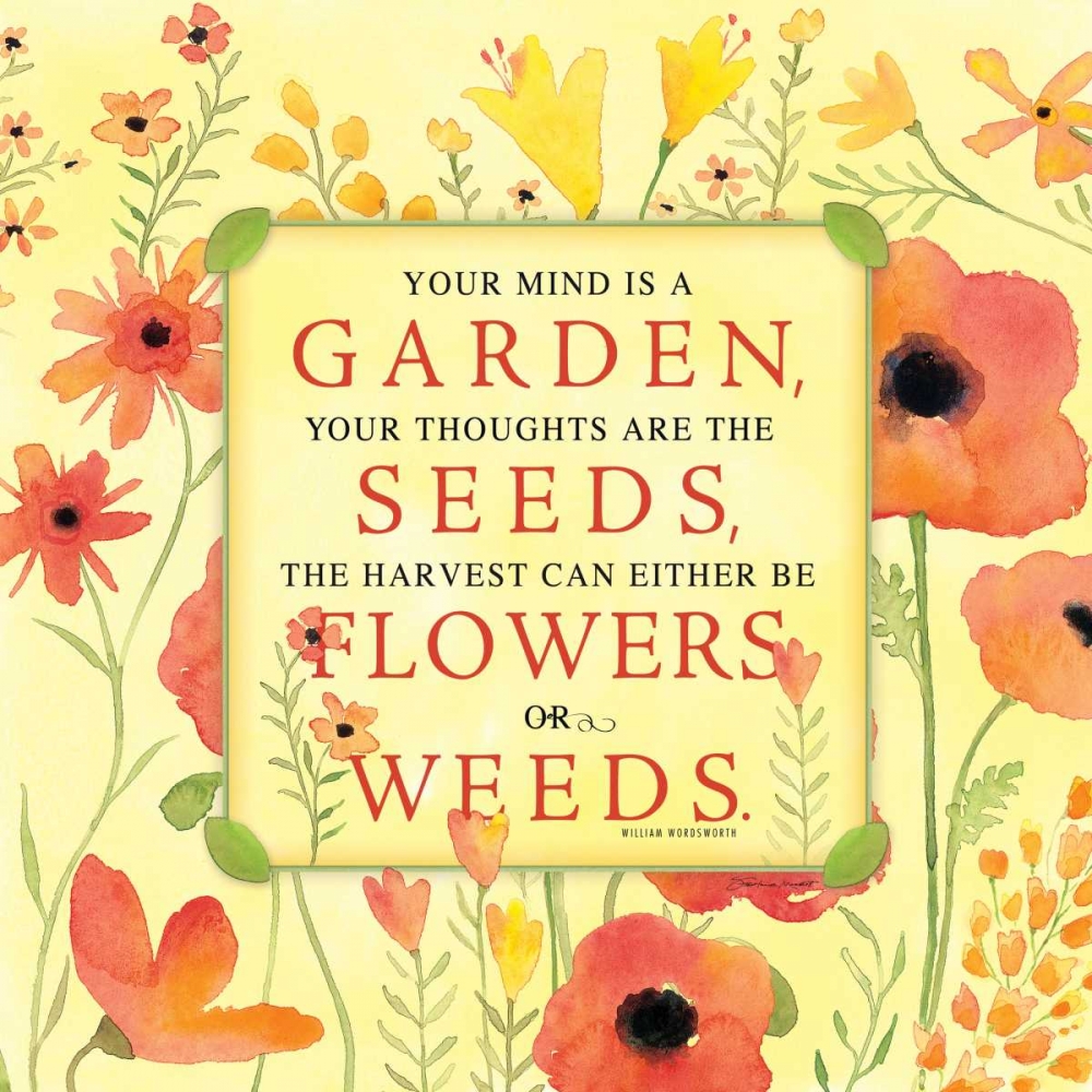 Mind Garden art print by Stephanie Marrott for $57.95 CAD