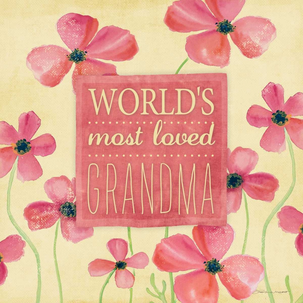 Loved Grandma I art print by Stephanie Marrott for $57.95 CAD