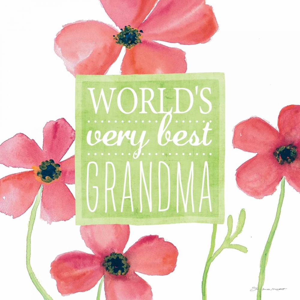Best Grandma II art print by Stephanie Marrott for $57.95 CAD