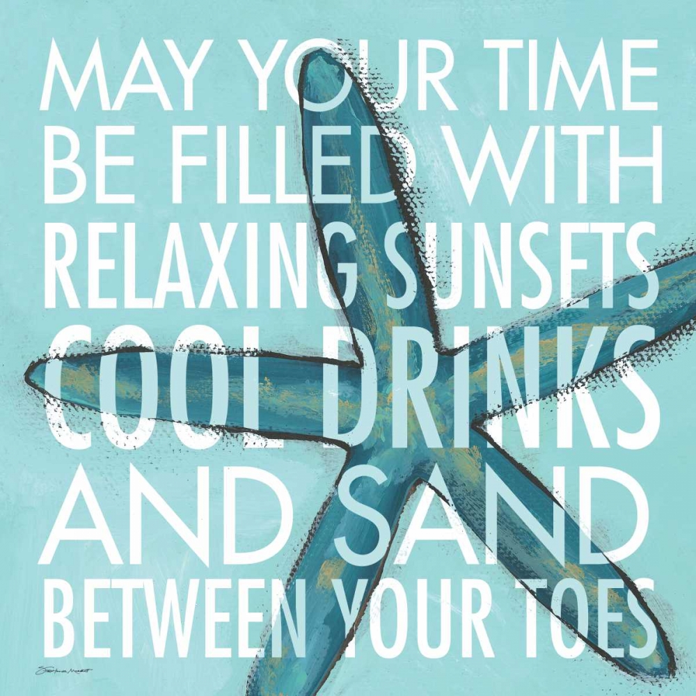 Sand in Your Toes art print by Stephanie Marrott for $57.95 CAD