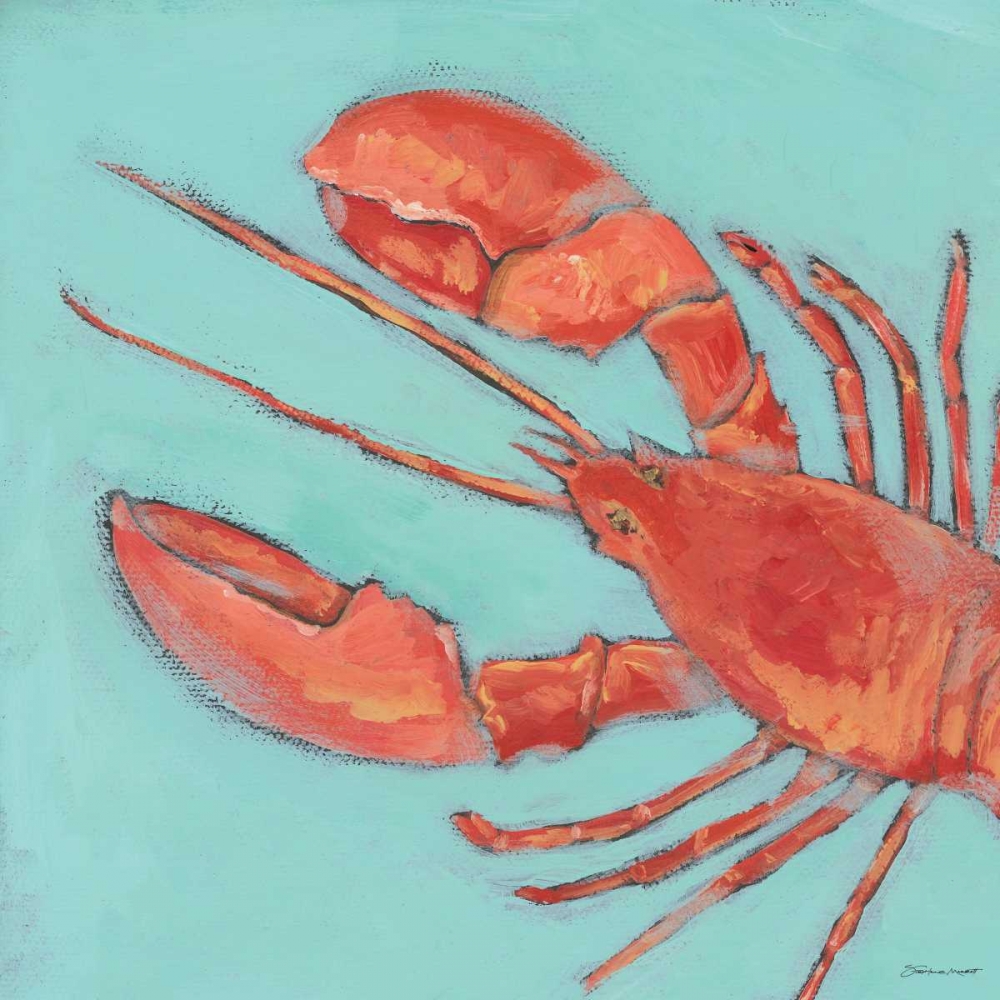 Lobster art print by Stephanie Marrott for $57.95 CAD