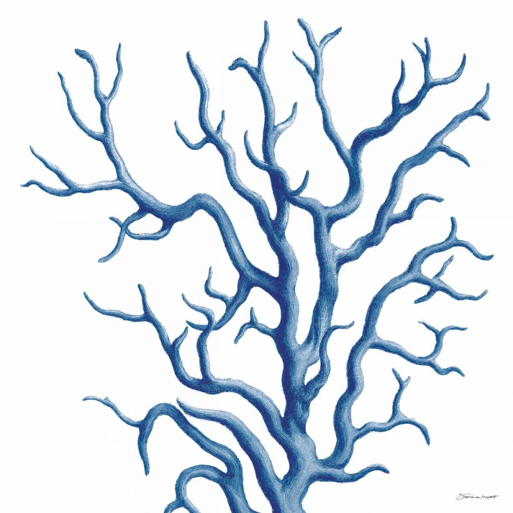 Blue Coral art print by Stephanie Marrott for $57.95 CAD