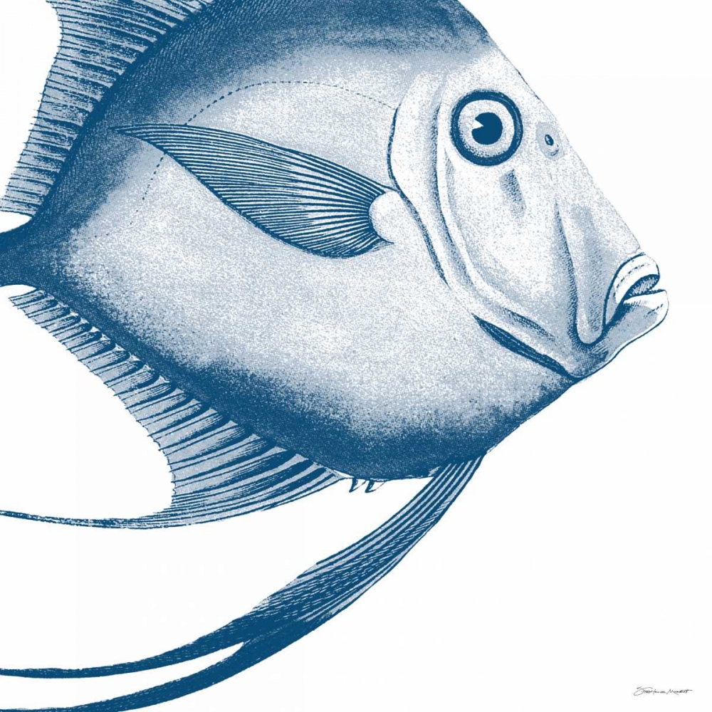 Blue Fish art print by Stephanie Marrott for $57.95 CAD