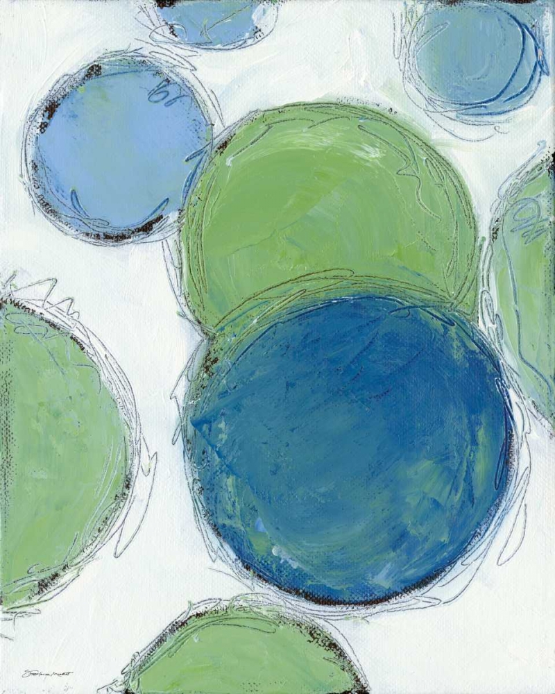 Bubbles I art print by Stephanie Marrott for $57.95 CAD