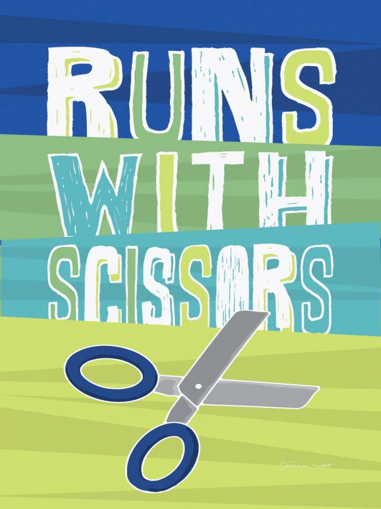 Scissors art print by Stephanie Marrott for $57.95 CAD