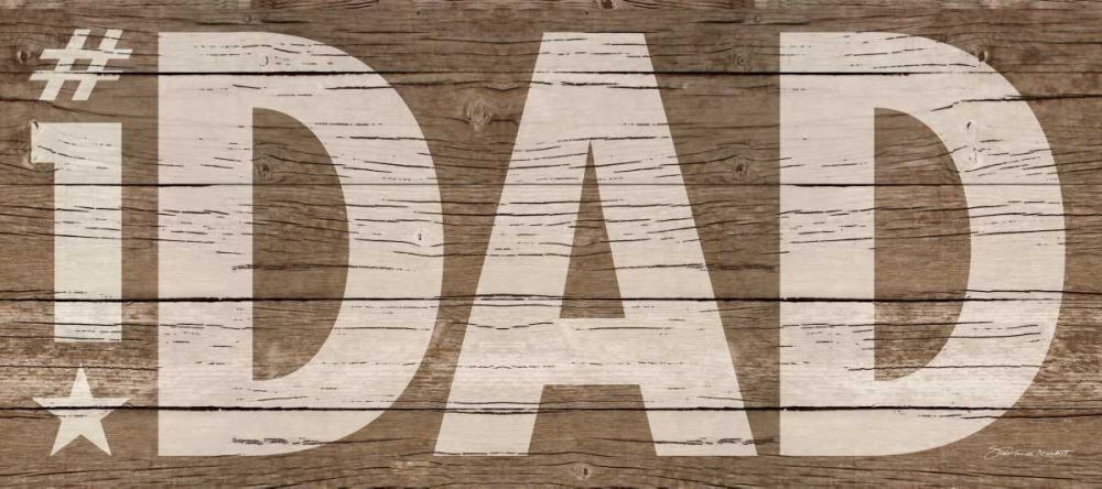 #1 Dad III art print by Stephanie Marrott for $57.95 CAD
