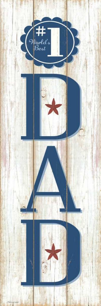 #1 Dad IV art print by Stephanie Marrott for $57.95 CAD