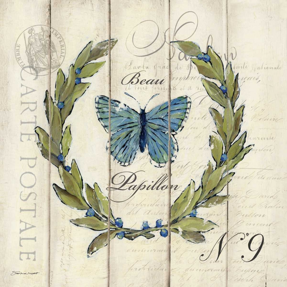 Butterfly Laurel art print by Stephanie Marrott for $57.95 CAD