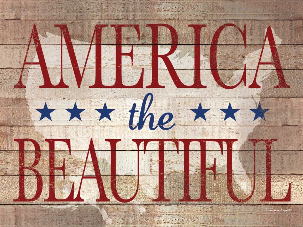 America art print by Stephanie Marrott for $57.95 CAD