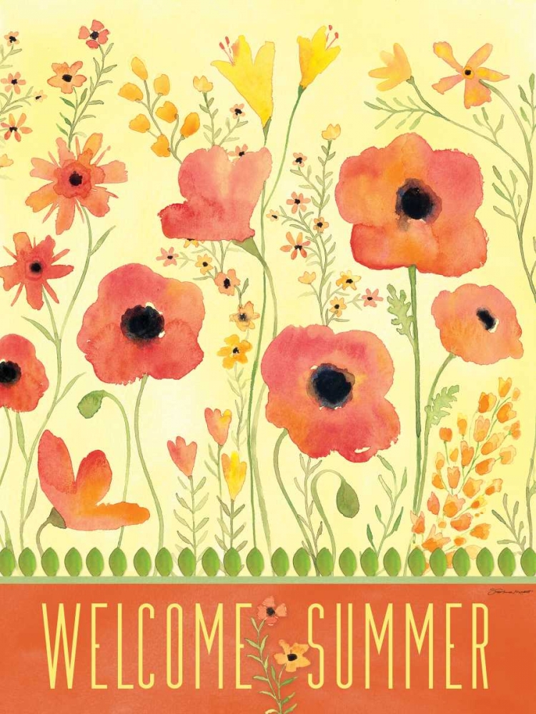 Welcome Summer art print by Stephanie Marrott for $57.95 CAD