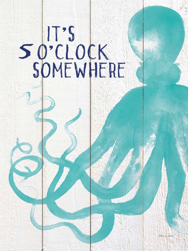 Octo OClock art print by Stephanie Marrott for $57.95 CAD