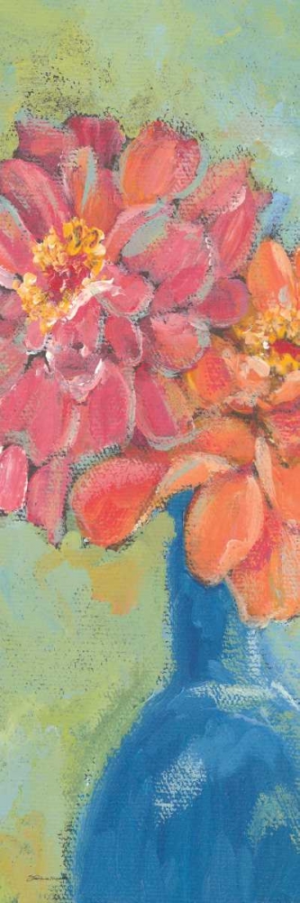 Gerbers in A Blue Vase art print by Stephanie Marrott for $57.95 CAD