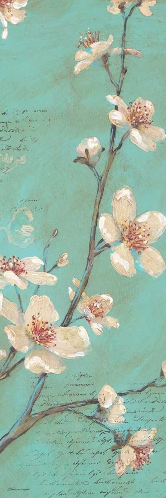 Blossoms on Blue art print by Stephanie Marrott for $57.95 CAD