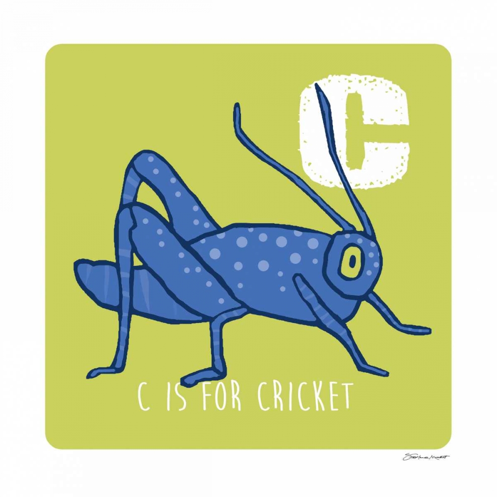 C is For Cricket art print by Stephanie Marrott for $57.95 CAD