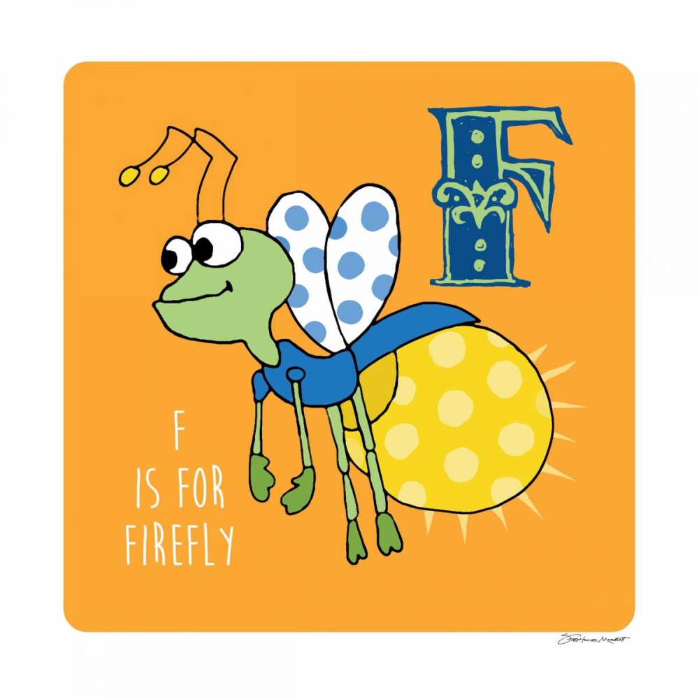 F is For Firefly art print by Stephanie Marrott for $57.95 CAD