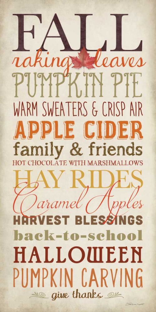 Elements of Fall art print by Stephanie Marrott for $57.95 CAD