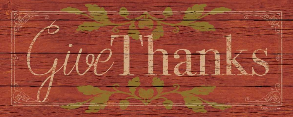 Give Thanks II art print by Stephanie Marrott for $57.95 CAD