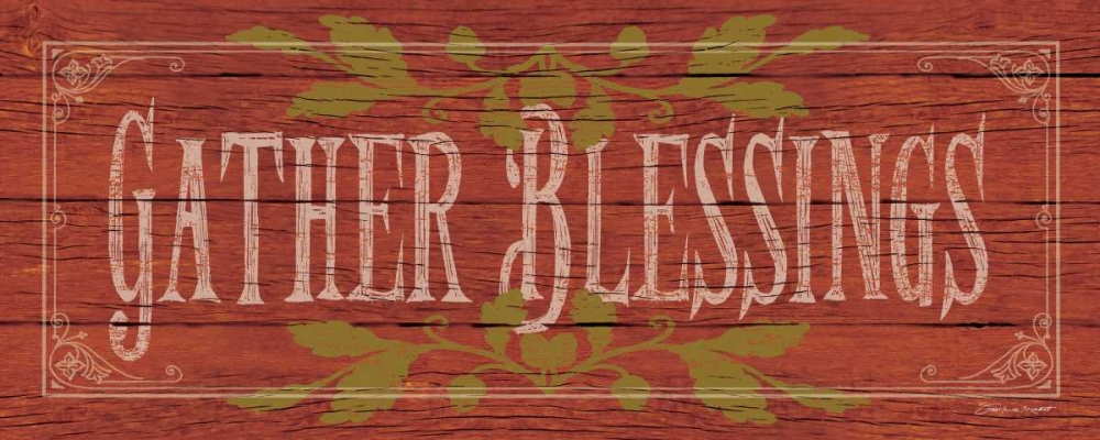 Gather Blessings II art print by Stephanie Marrott for $57.95 CAD