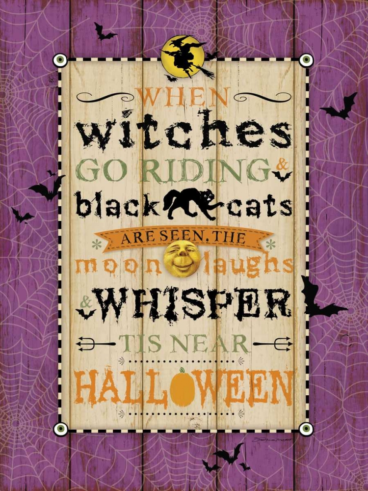Witches Go Riding art print by Stephanie Marrott for $57.95 CAD