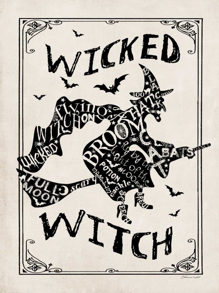 Wicked Witch I art print by Stephanie Marrott for $57.95 CAD