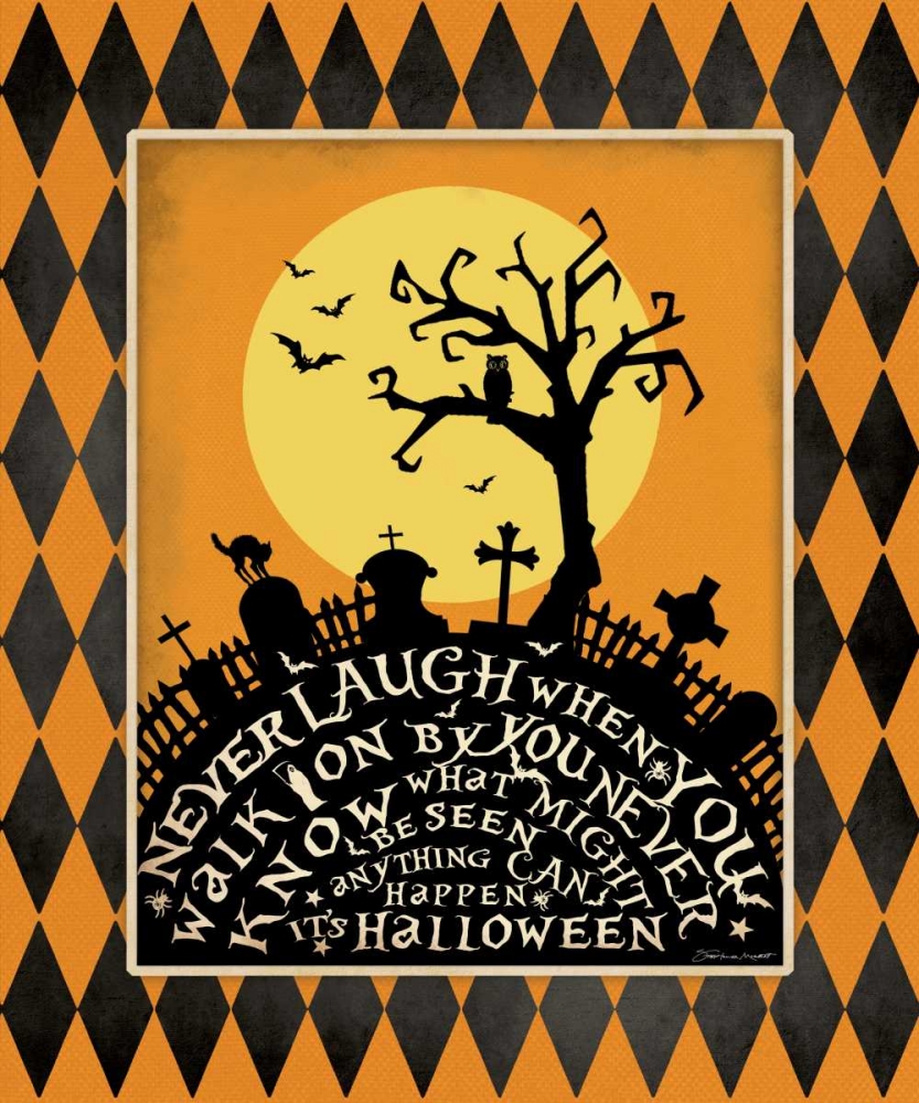 Never Laugh art print by Stephanie Marrott for $57.95 CAD
